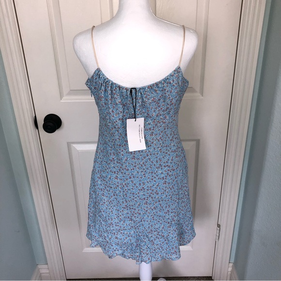 NWT Cotton Candy LA Blue Floral Dress - Picture 10 of 10